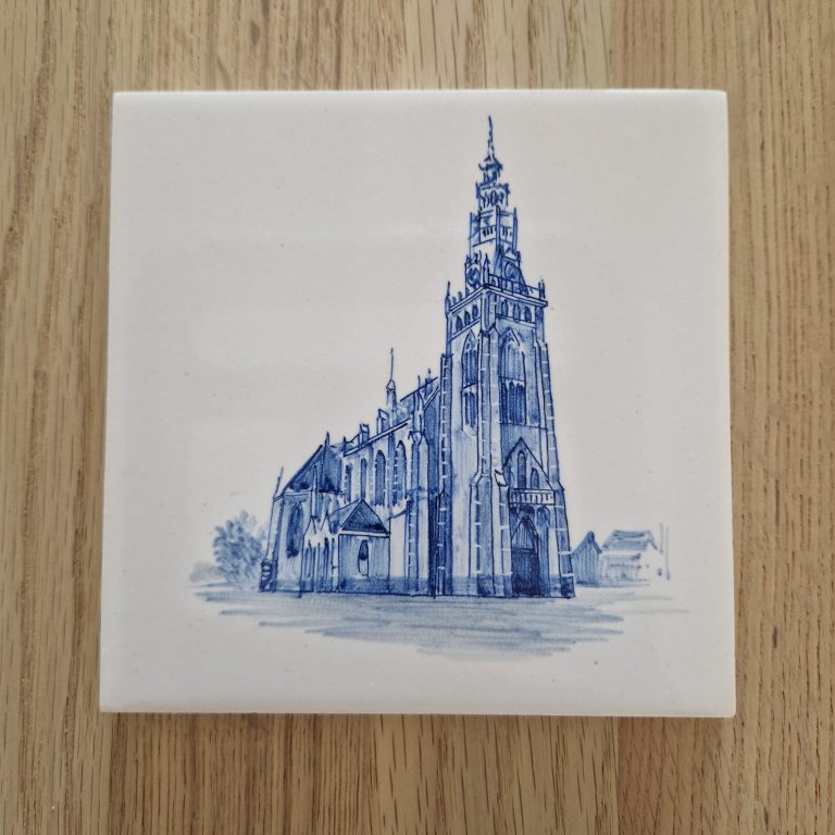 Tegel Schagen Handgeschilderd